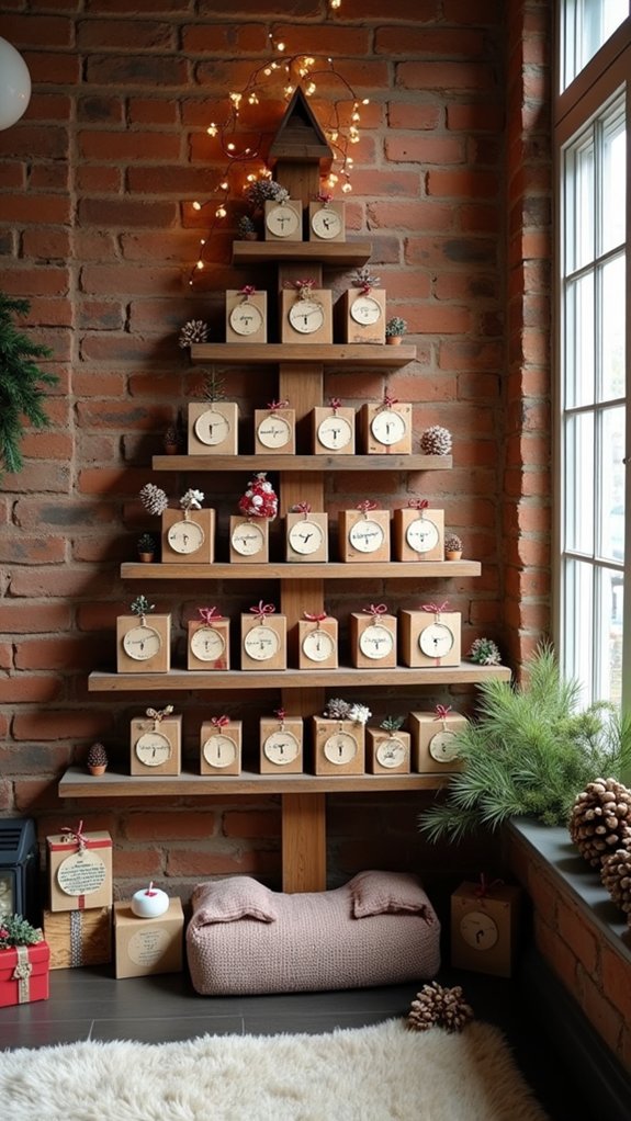 festive countdown decoration idea