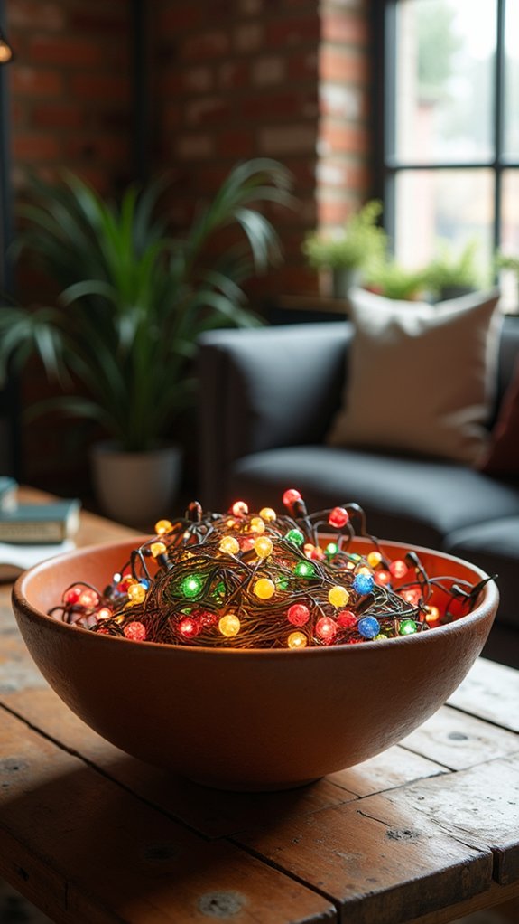 festive decorative bowl centerpiece