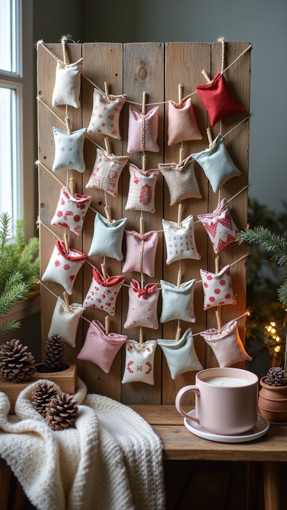 festive diy advent calendar