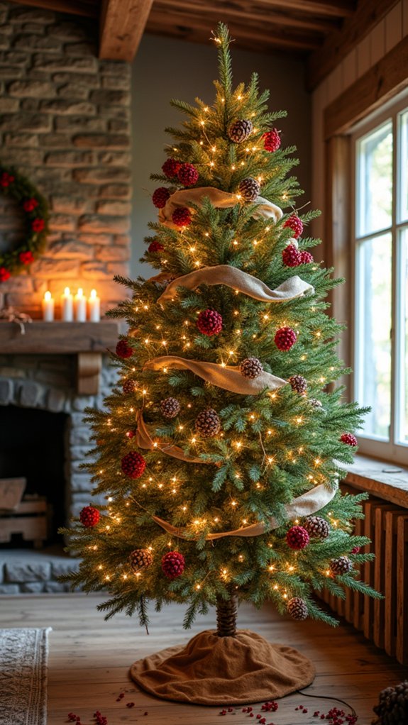 festive faux berry accents