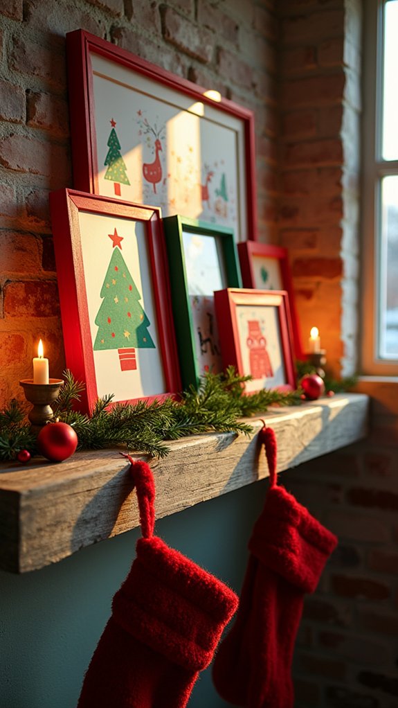 festive frames for memories
