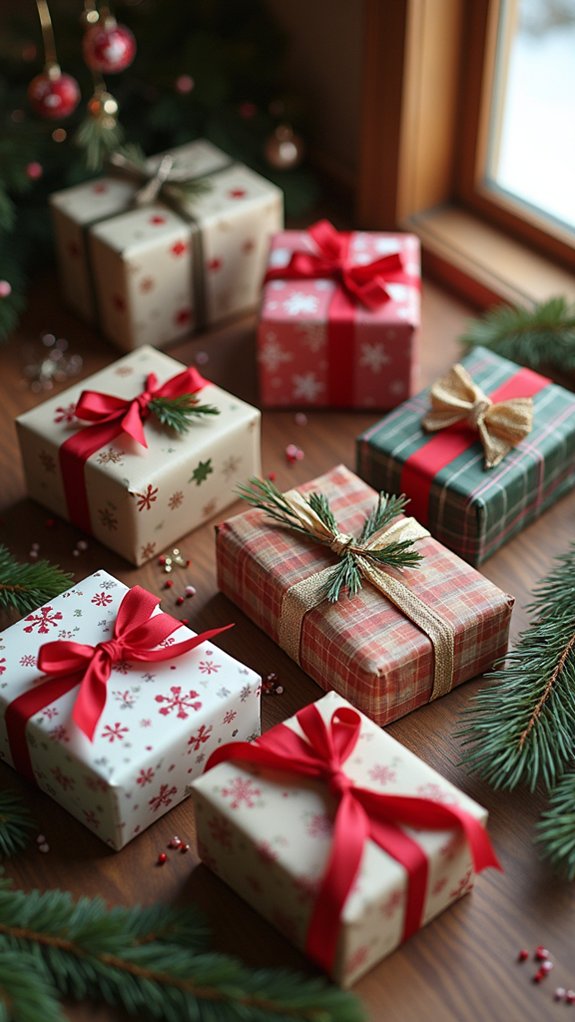 festive gift table d cor