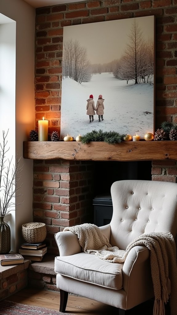 festive holiday canvas prints
