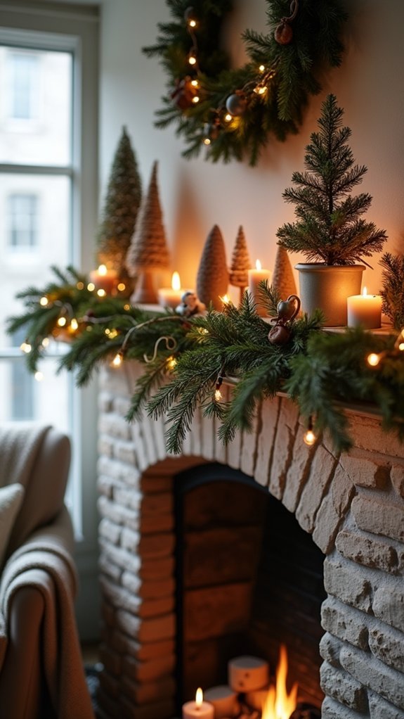 festive holiday tabletop decor