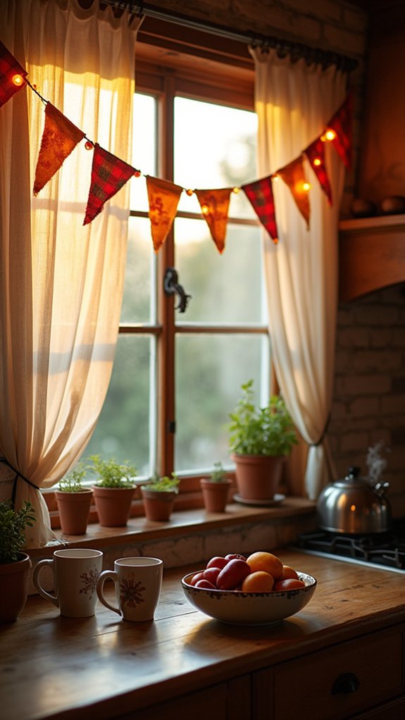 festive illuminated holiday signs