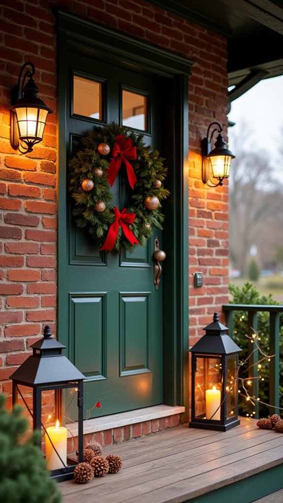 festive lanterns create warmth