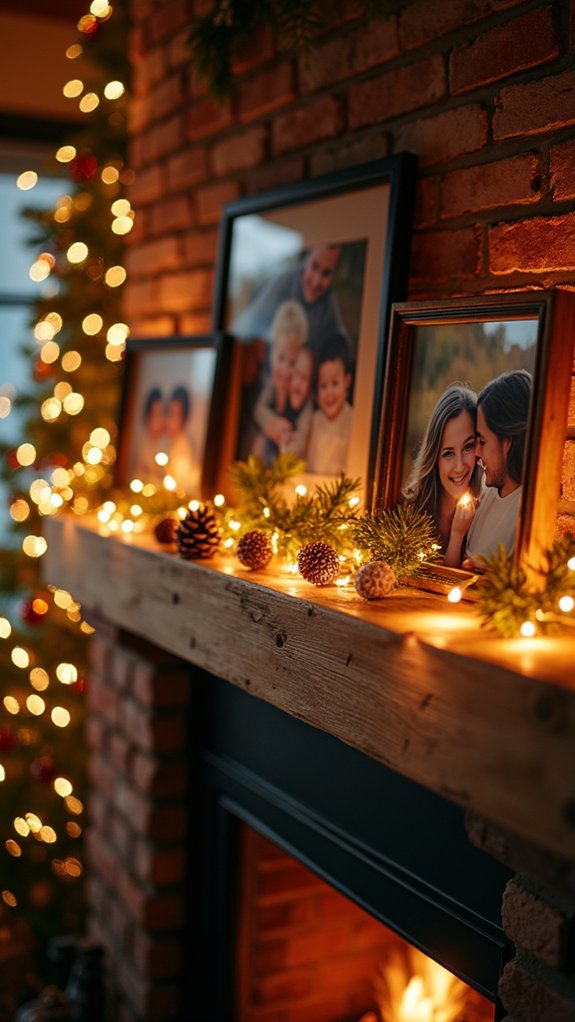 festive lights with memories