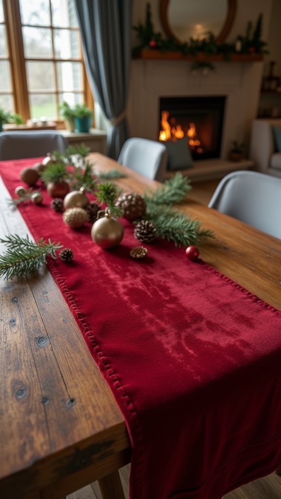festive luxury table decor