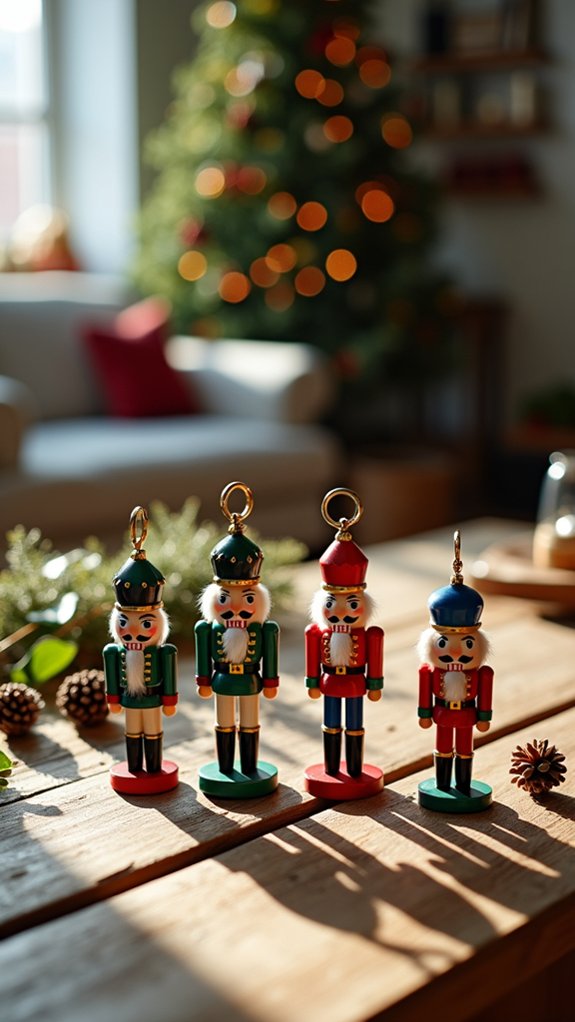 festive nutcracker keychain accessories