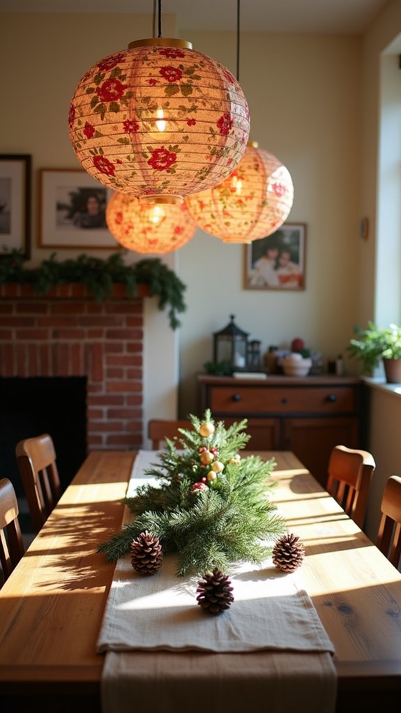 festive paper lantern project