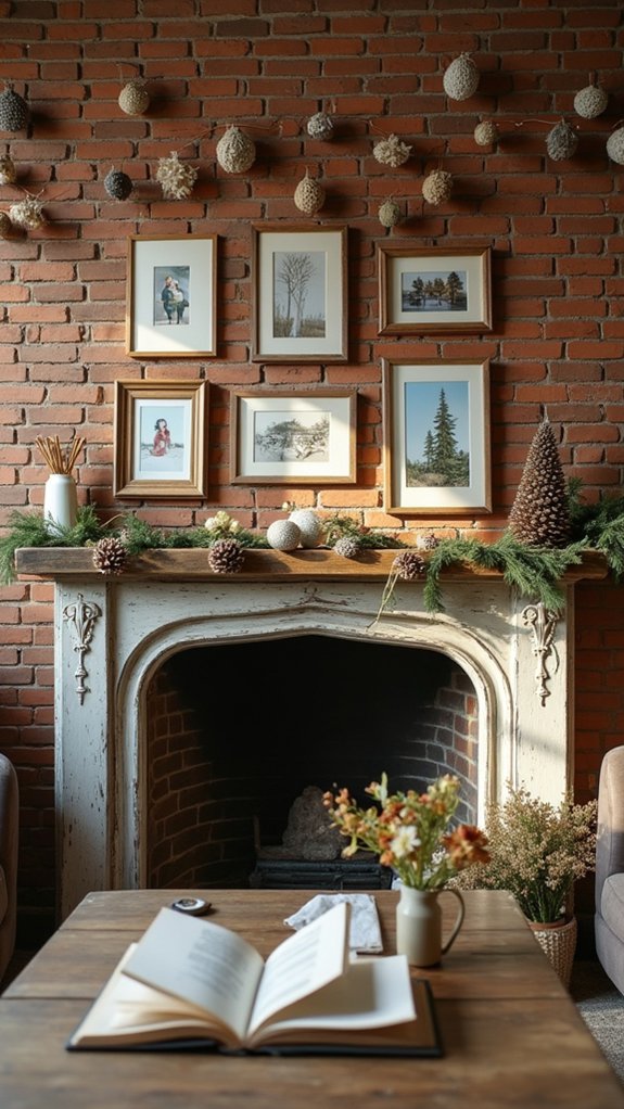 festive photo display creation