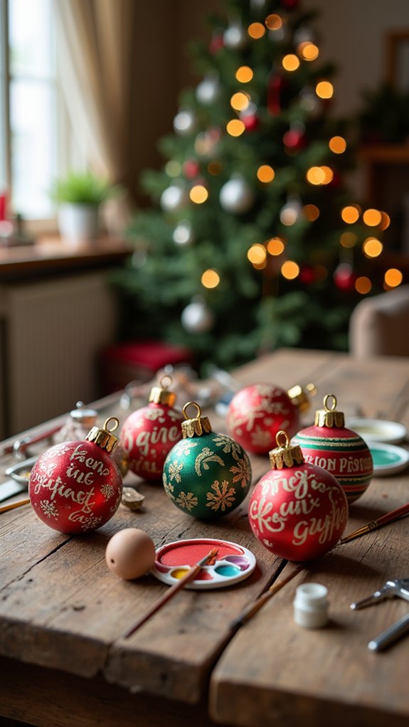 festive quotes decorate ornaments