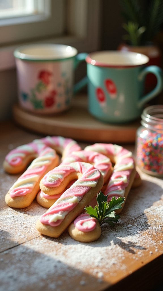 festive sugar cookie creation