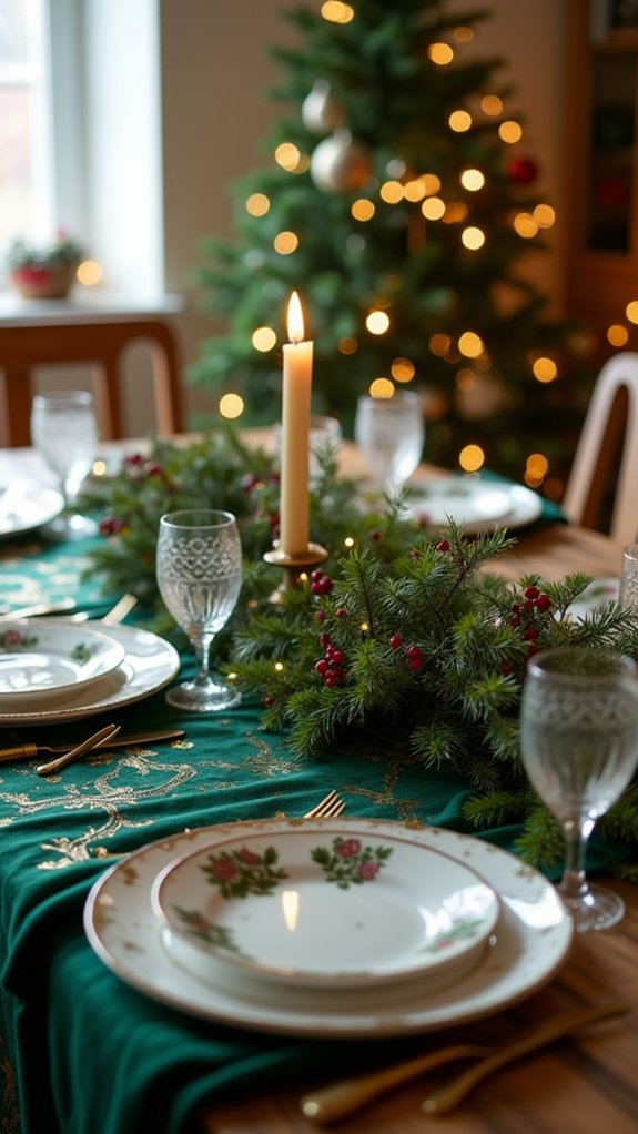 festive table runner ideas