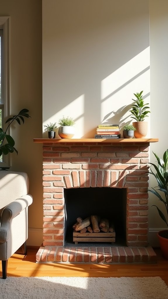 floating shelves enhance aesthetics