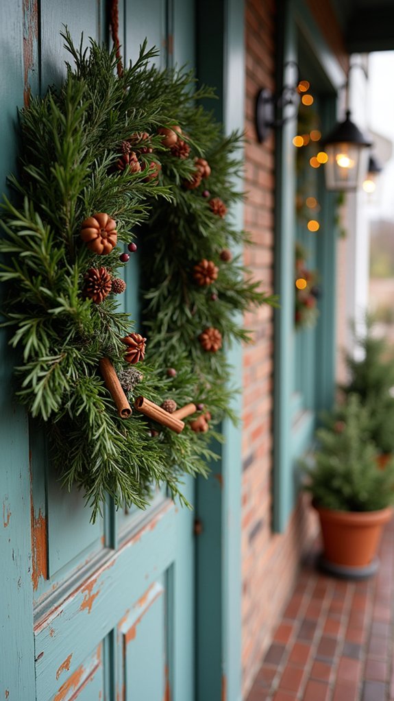 fragrant herb and spice wreath
