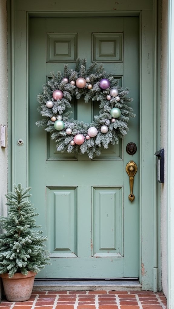 frosted pine pastel elegance