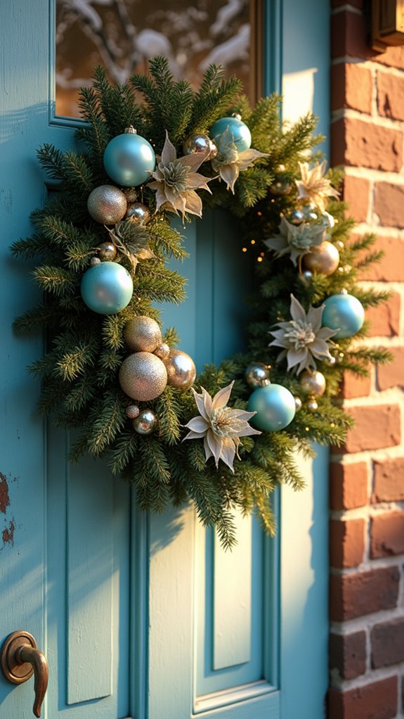 frosty elegance with sparkle