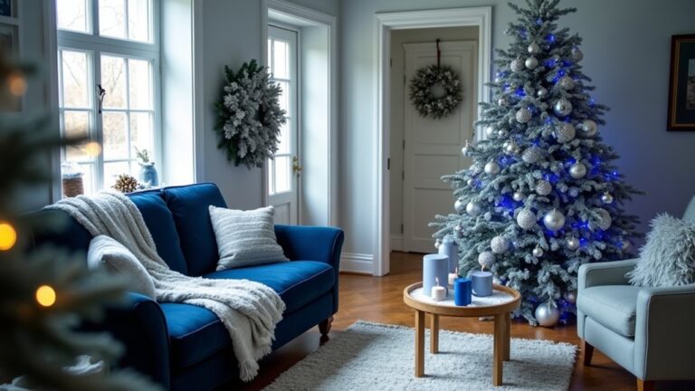 frosty elegant christmas decor