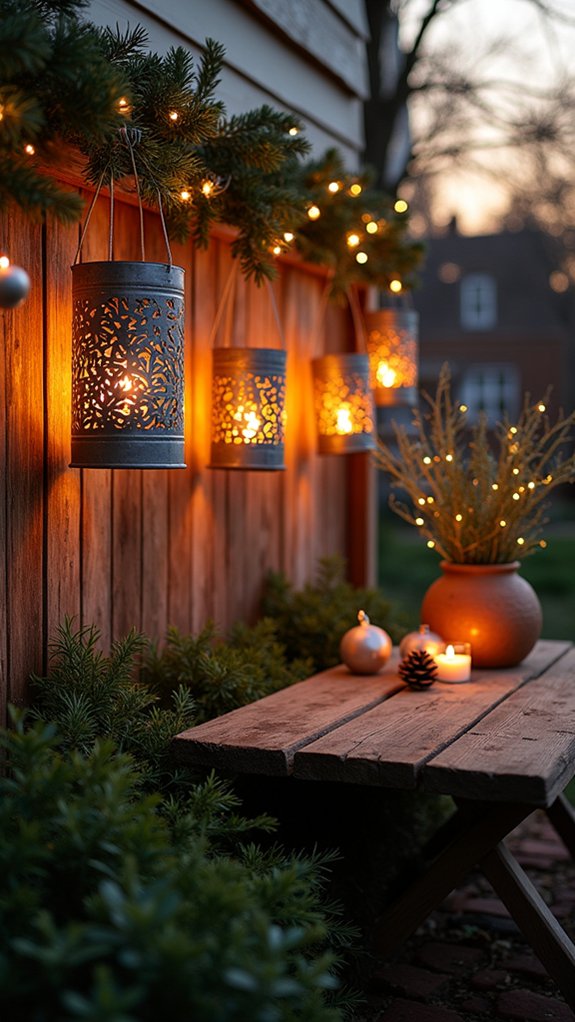 frozen cans become lanterns