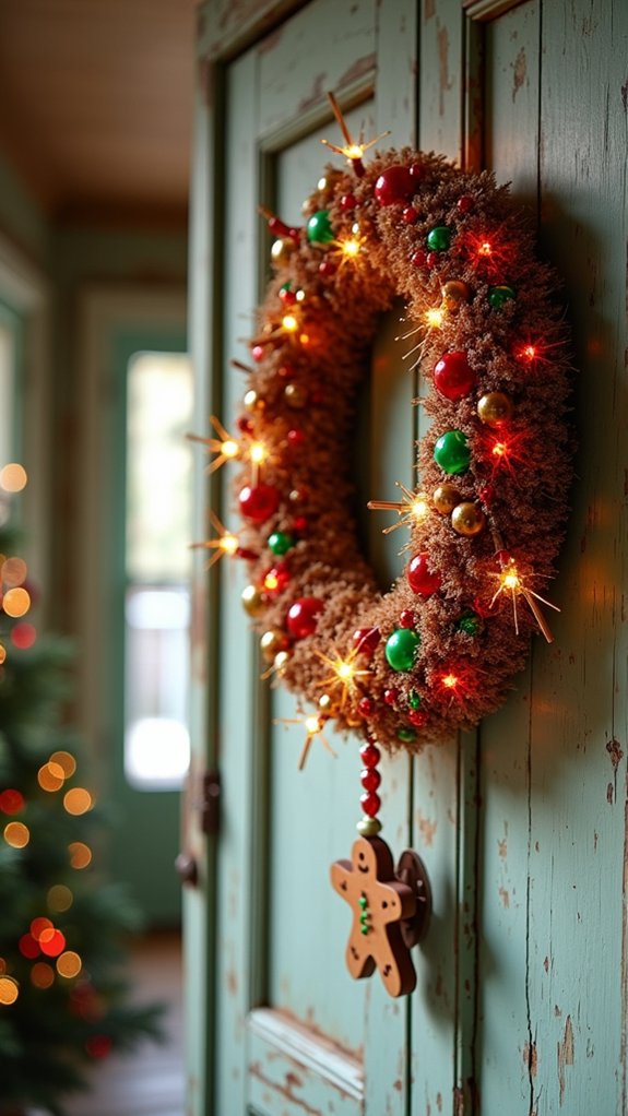 gingerbread themed festive decor