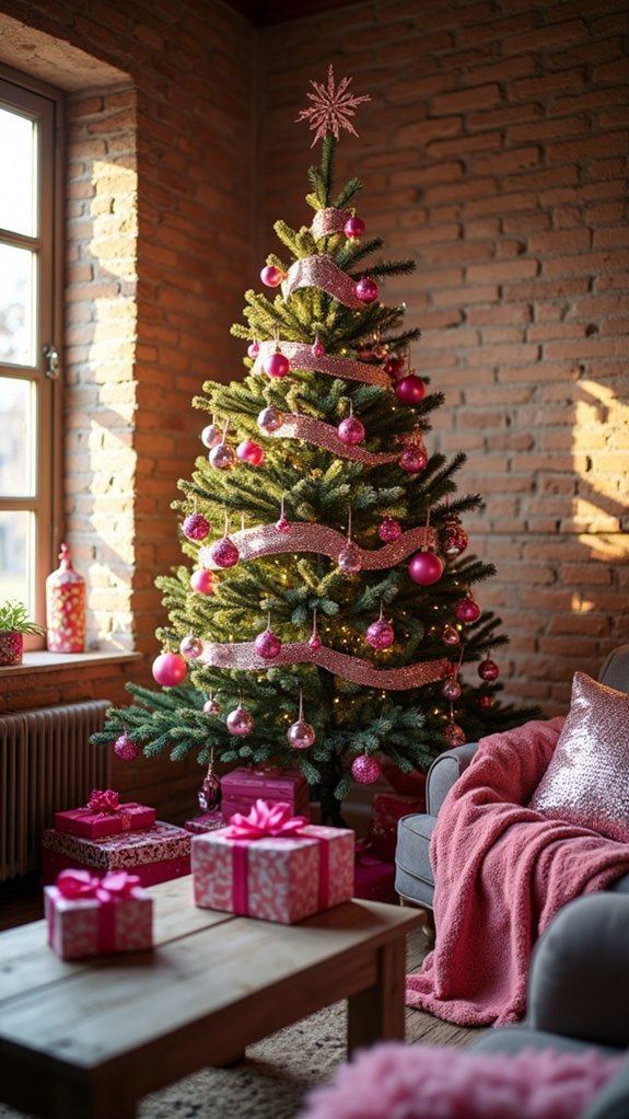 glamorous sequin holiday tree