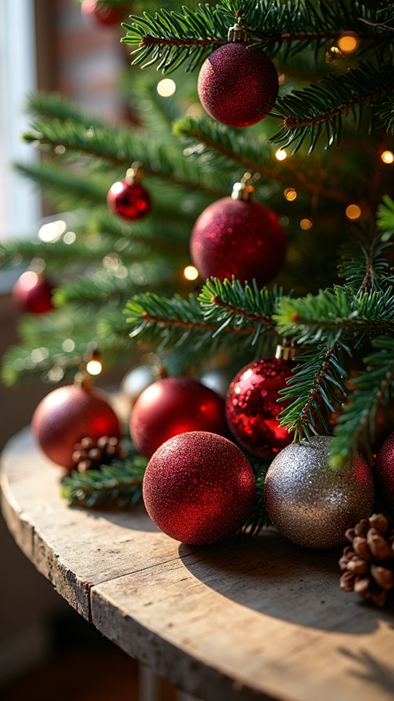 glitter filled diy christmas ornaments