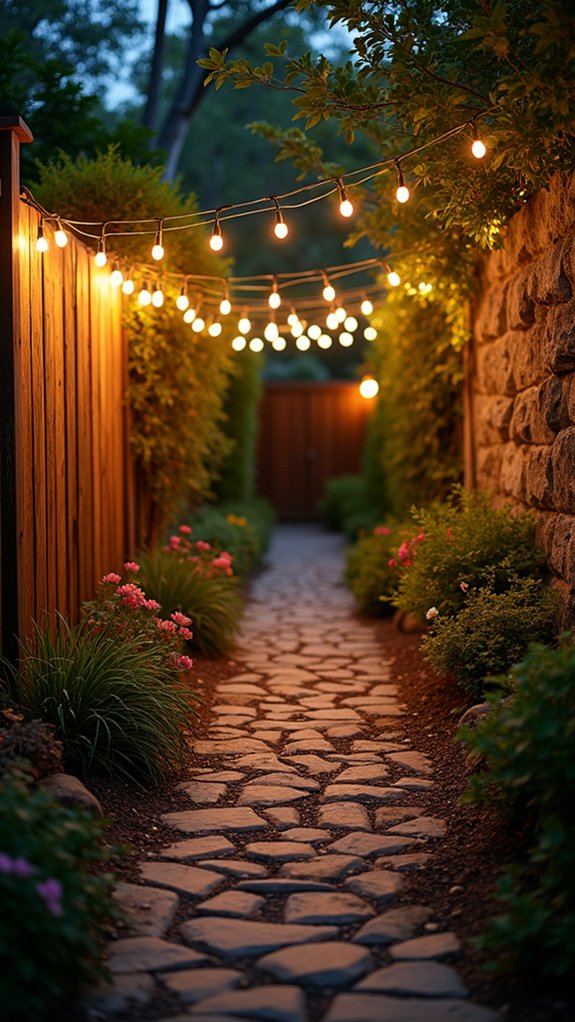 glow in the dark walkway lights