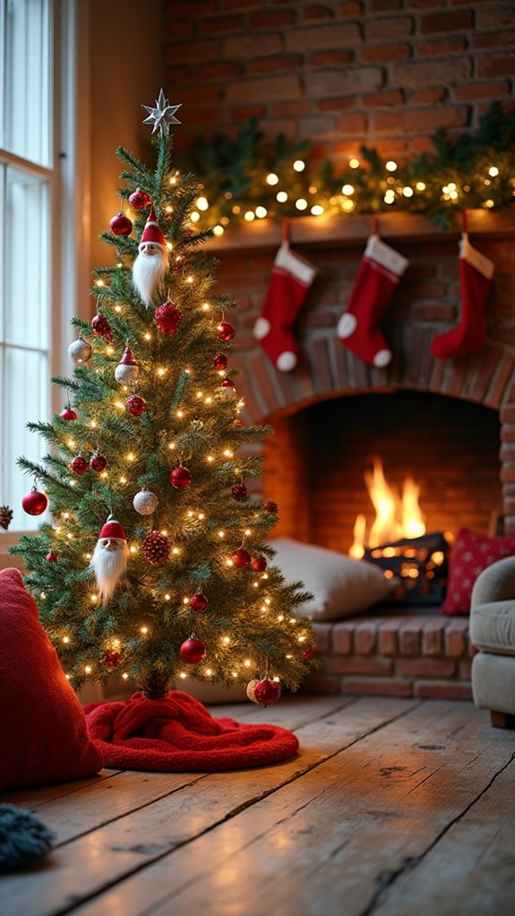 gnome themed fairy lights glow