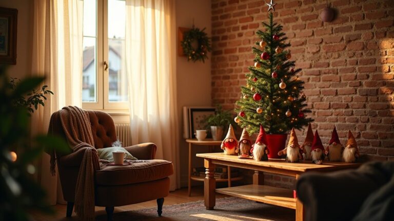 20 Whimsical Gnome Christmas Tree Ideas That Bring Fun Personality gnome themed festive tree decorations