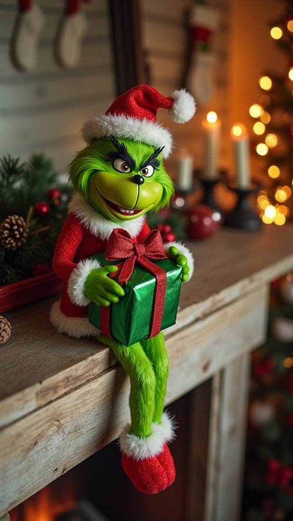 grinch ornament sparks joy
