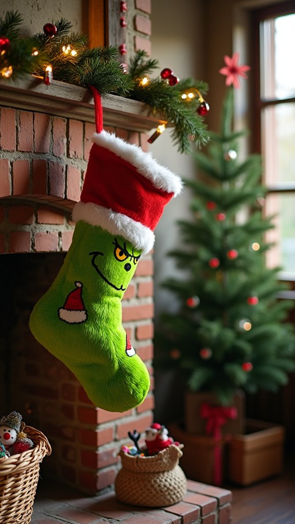 grinchy festive holiday decor
