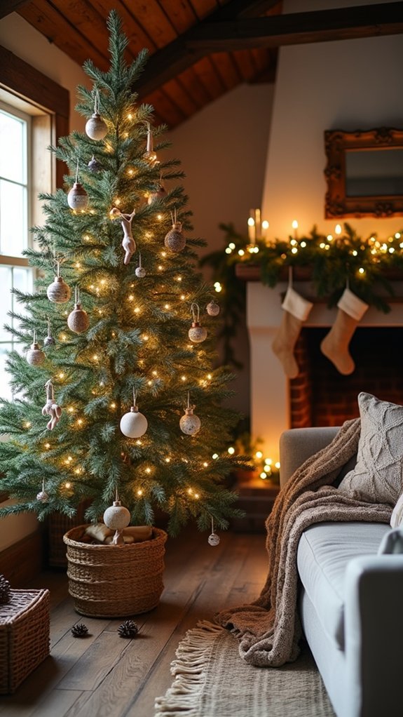 handcrafted ornaments enhance charm