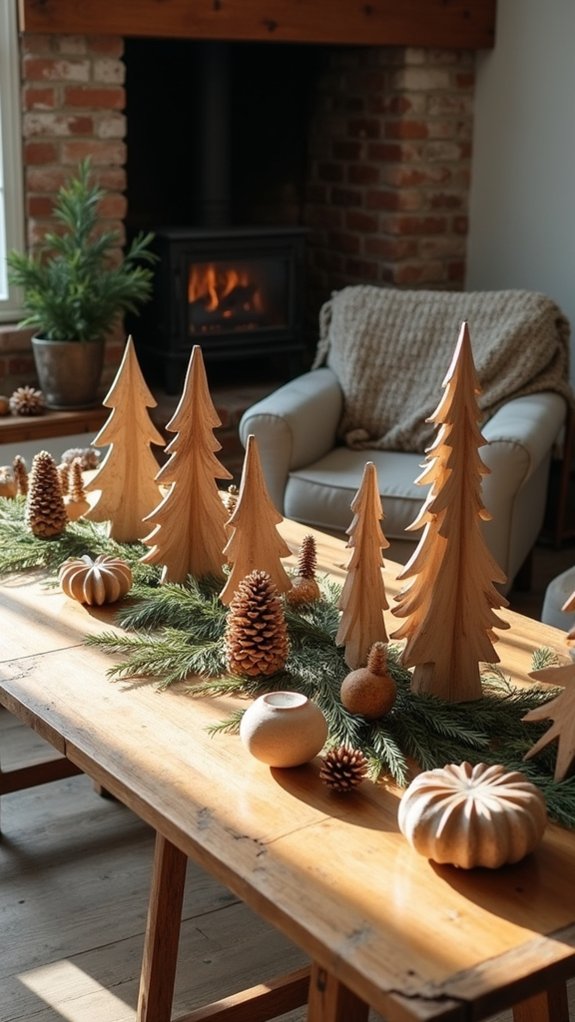 handcrafted rustic holiday ornaments