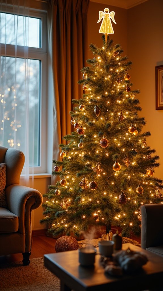 heavenly holiday tree decor