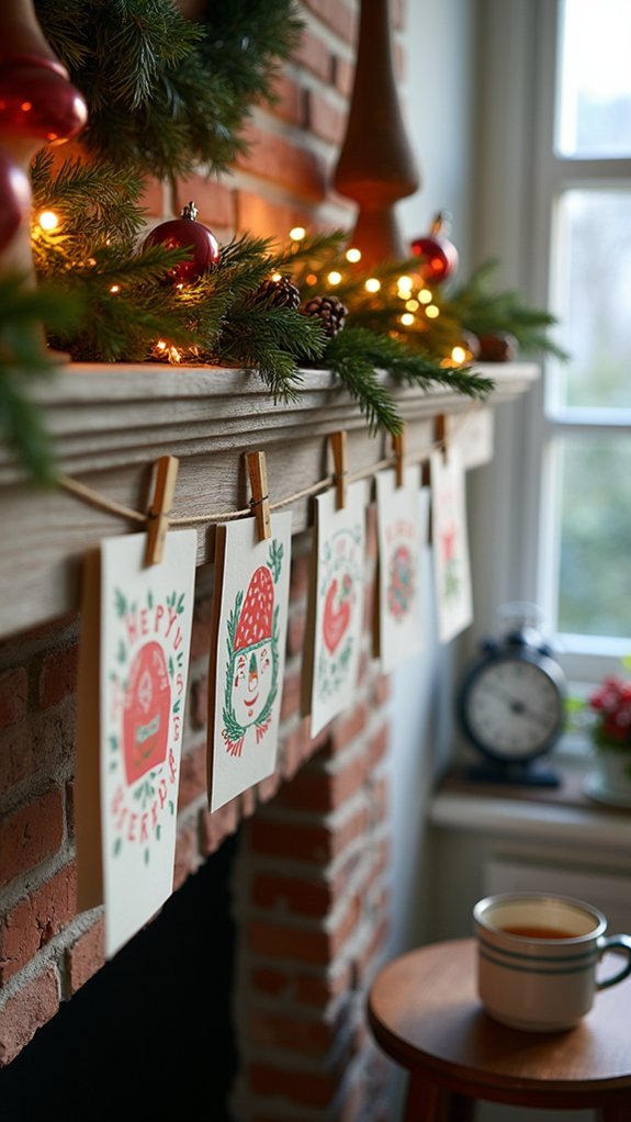 holiday card countdown tradition