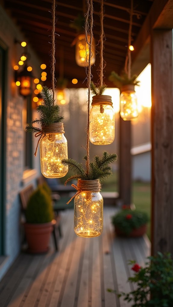 holiday mason jar lights