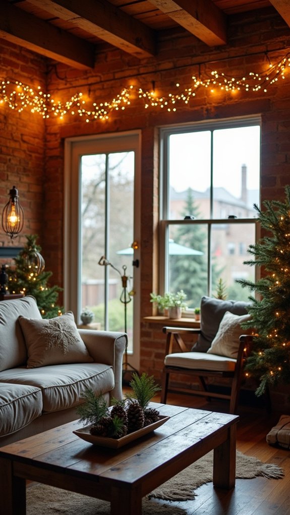 illuminated holiday decor accents