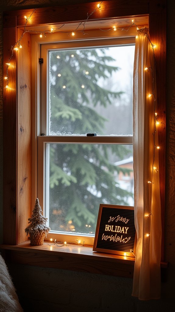 illuminated joyful message board