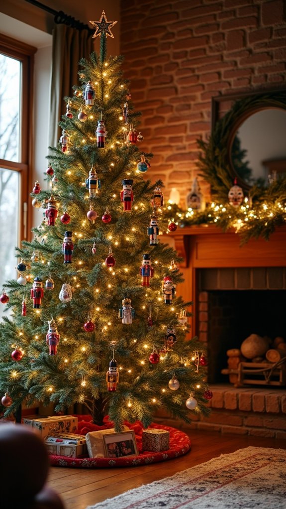 illuminated nutcracker holiday ornaments