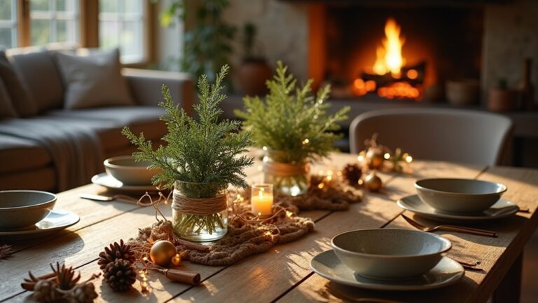 impactful christmas table decor