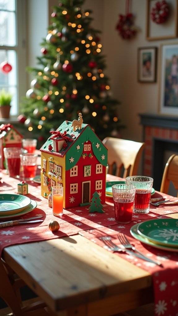 interactive christmas countdown decor