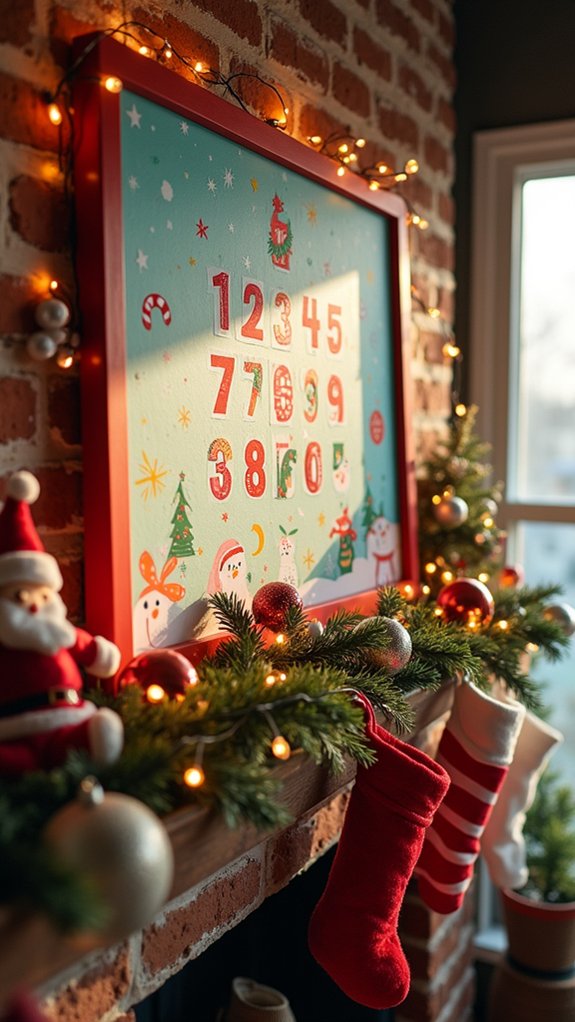 interactive holiday countdown fun