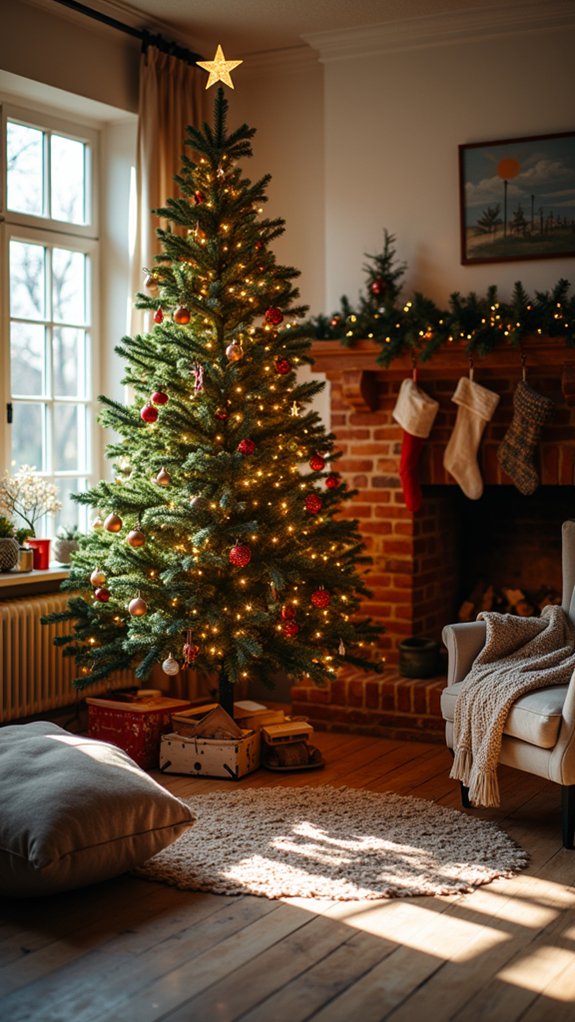 interactive rotating christmas tree