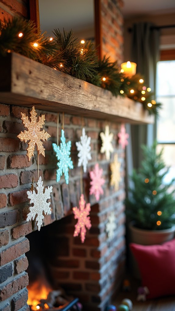 kid friendly diy snowflakes activity