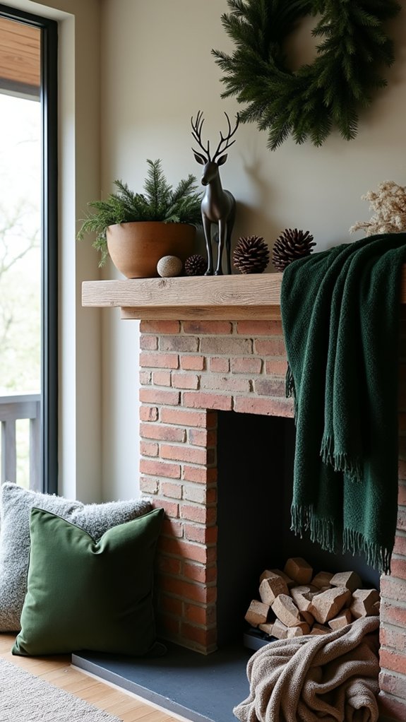 layered textures create warmth