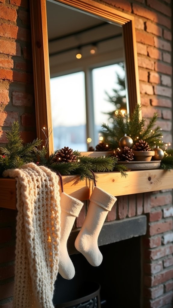 layering fabrics with mirrors