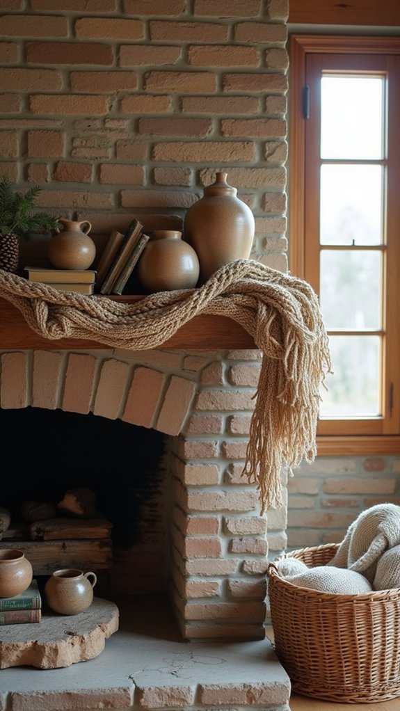 layering textures for warmth