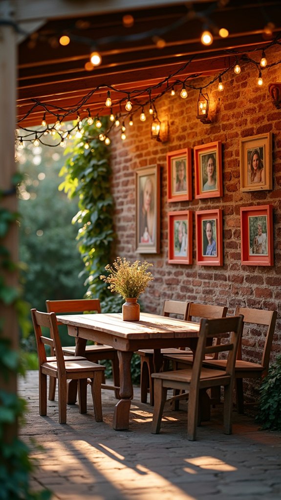 light up photo display decorations