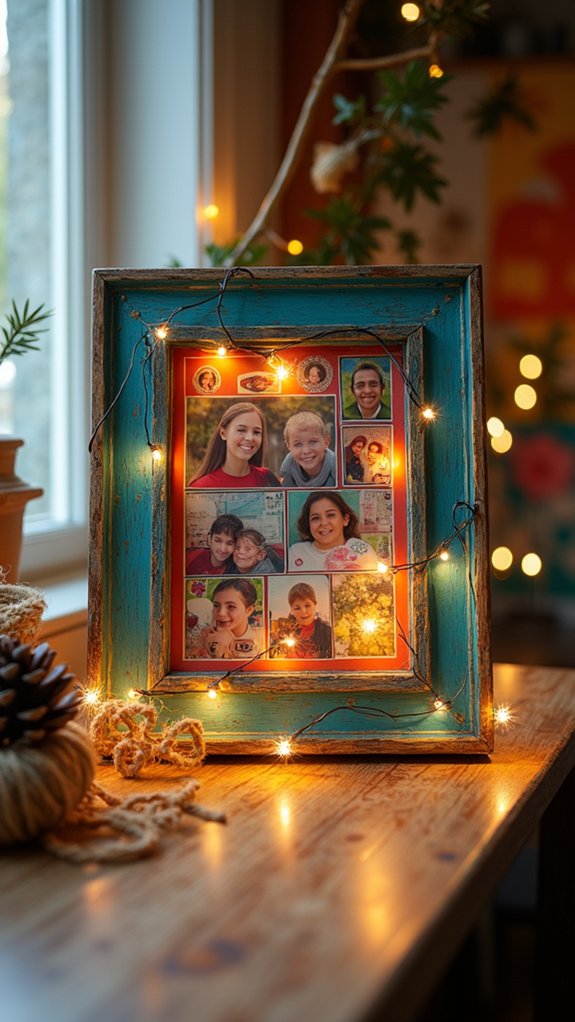 light up picture frame craft